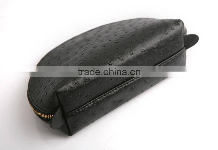 Beautiful promotional toiletry bag, shinny pu leather make up cosmetic case/bag