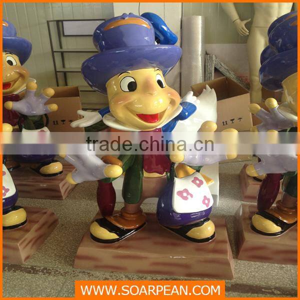 Fiberglass Kneeling Buddha Statue for sale