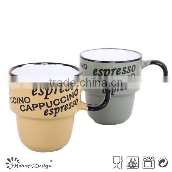 Eco Cheap printing ceramic cup