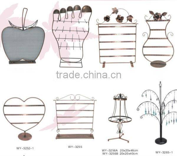 Jewelry Display Stand Storage Rack Bracelets Necklaces Earrings