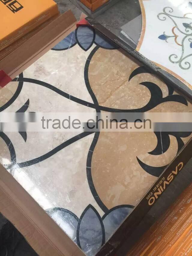 Water jet tiles of china popular Rossa Levanto Red marble