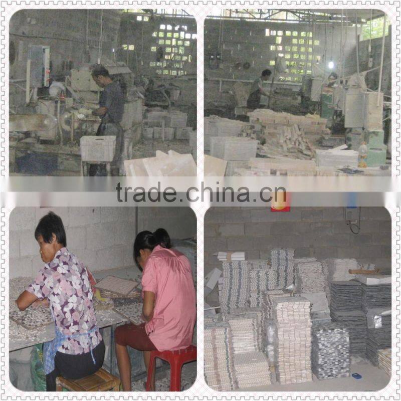 Dark Emperador Marble mosaic tile