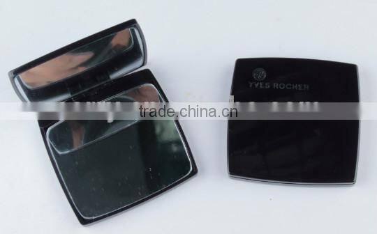 Plastic Square folding sided mirror pocket mirror