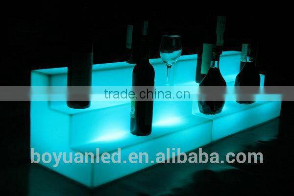led waterproof color-changing pub plastic ice bucket