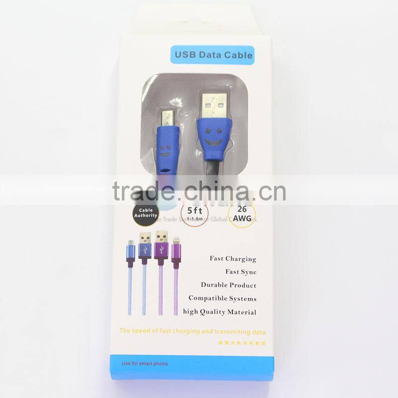 Blue Smile USB Data Cable