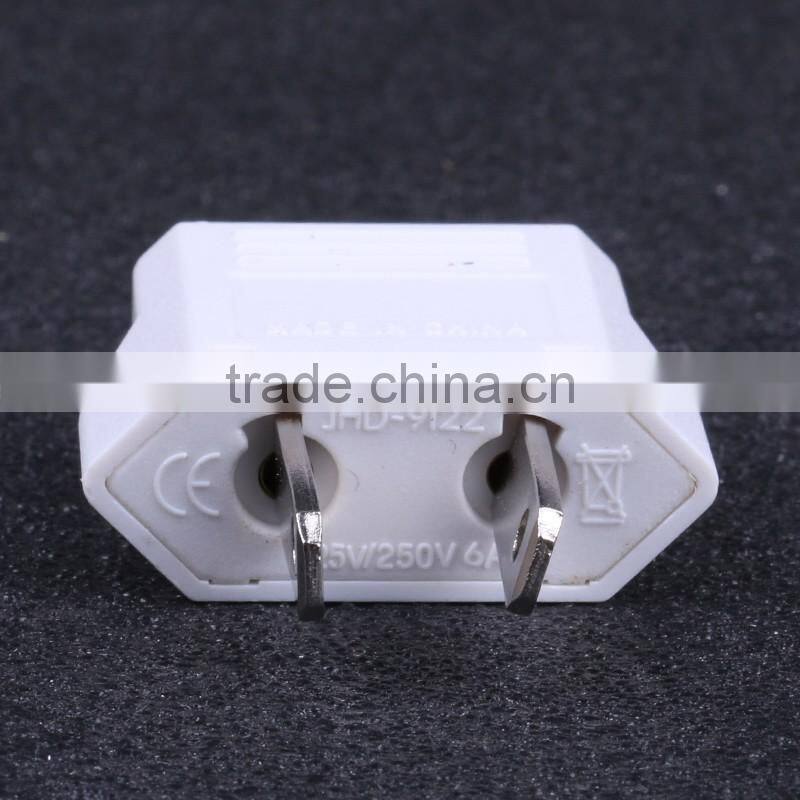 2016 new product Travel Adapter 2 Flat Pin