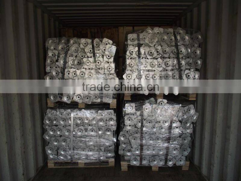 Steel adjustable scaffolding screw jack / post jack base