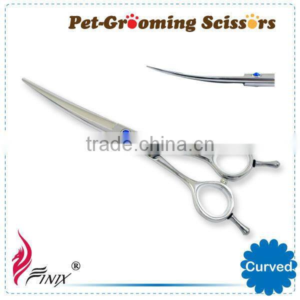 Double Finger Rest Professional Pet Grooming Scissors