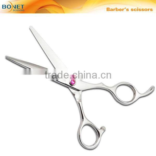 TZ02632 6" Fashion barber teeth hair thinning scissors with razor blade