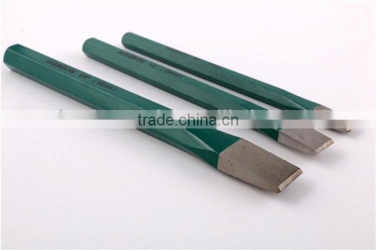 Professional 3pcs flat chisel set with high quality made in china