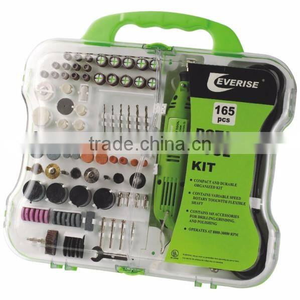 CF1011 165pcs rotary tool and accessories set