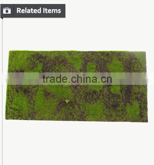 Hot new product for 2015 artificial decorative moss mat