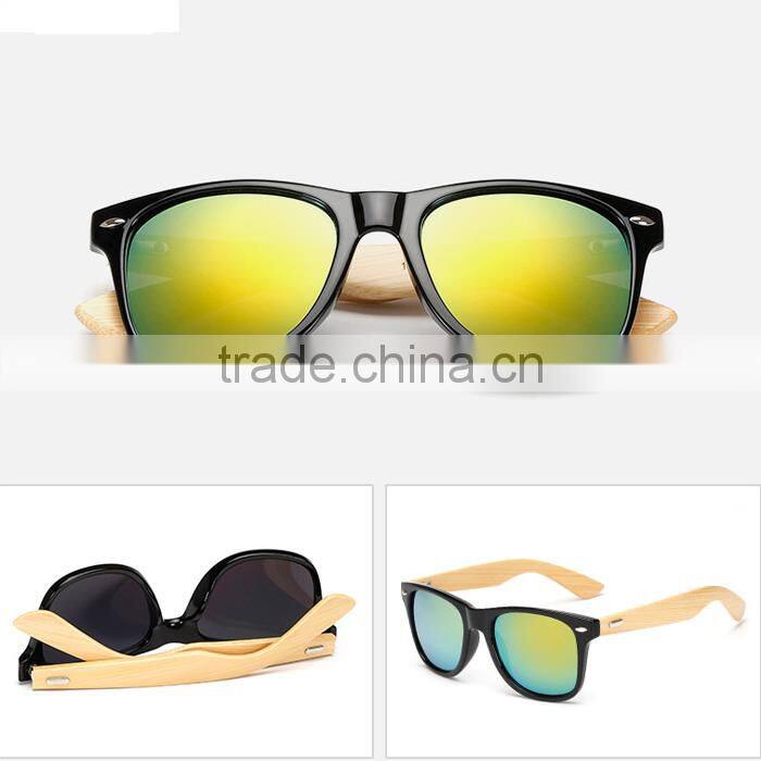 UCHOME Classical Fashion Sunglasses Men/women Vintage Bamboo Sunglass Wooden Sun Glasses