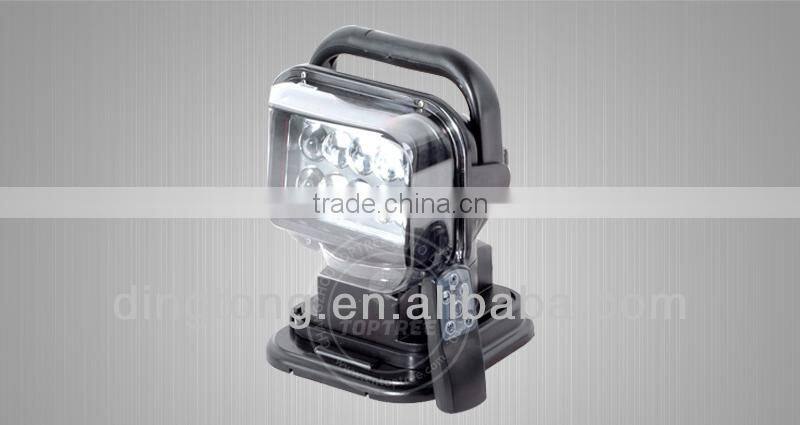 Cree 50W wireless romote control led searchlight marine search light spot beam