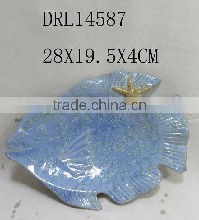 decorative ocean products in ceramic