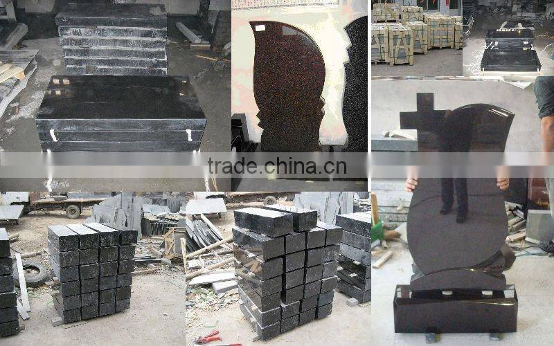 Shanxi Black Granite Gravestone