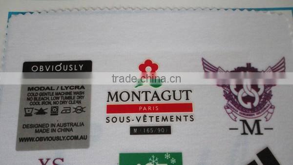 3D heat transfer printing label for T-shirt with animals pictures