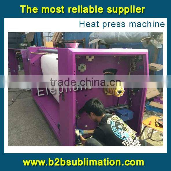 Chinese factory supply wholesale price dye roller sublimation printing heat transfer machine