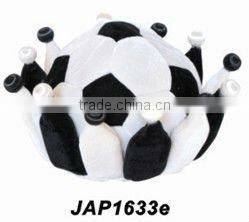 Europe football championship horn with football hat