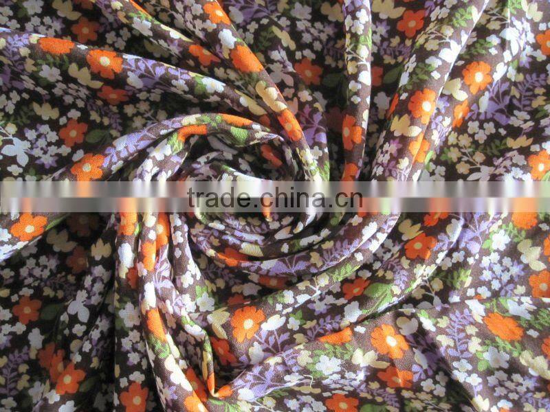 Rayon challis print fabric(viscose fabric) for women dress rayon print fabric
