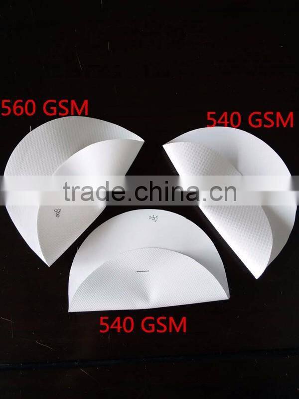 B grade PVC tarpaulin stock lots for tent and truck cover