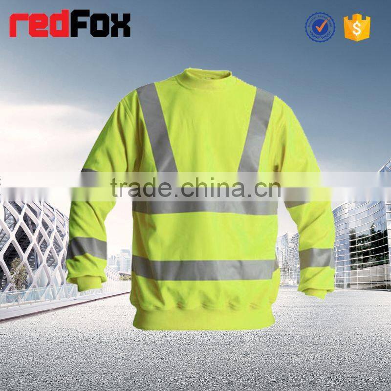 wholesale hot sale custom safety sweatshirt