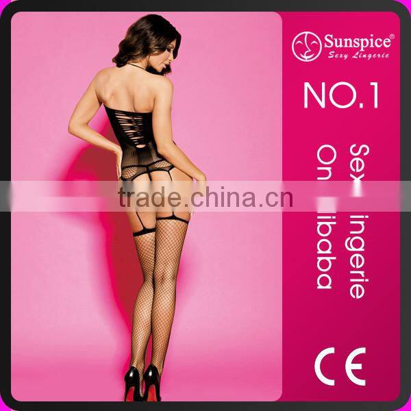 Cheap Hot Sexy Nylon Fishnet Bodystocking
