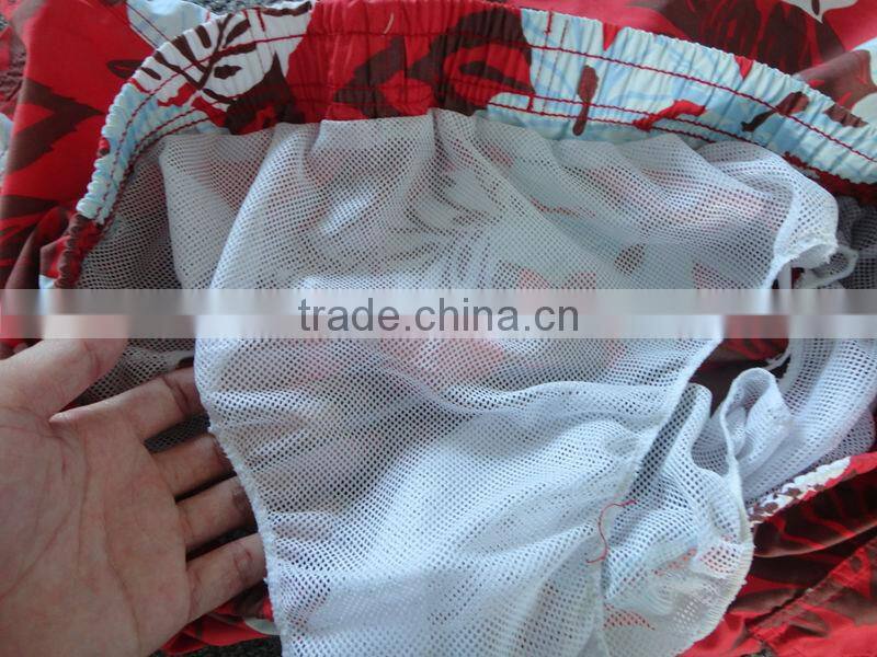 2014 men microfibre beach wear swim short beach short swimwear