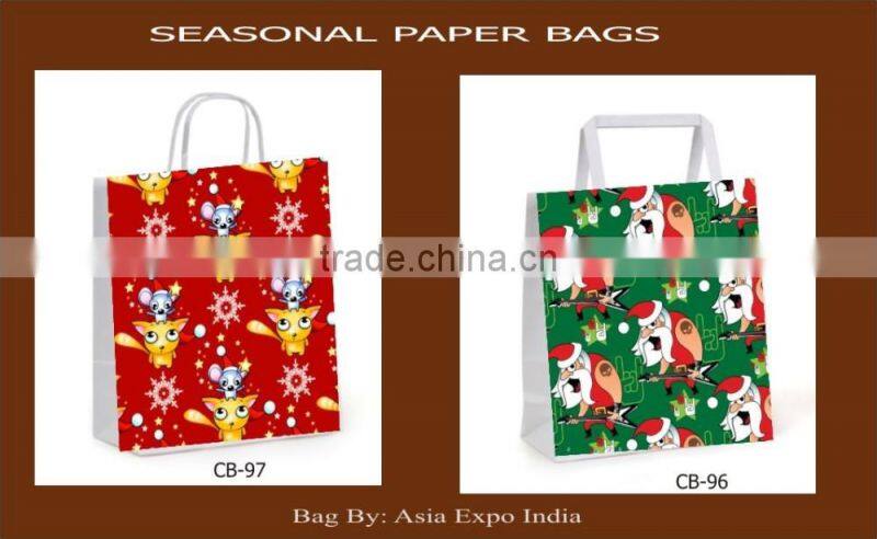 Gift Paper Bags for New Year 2017