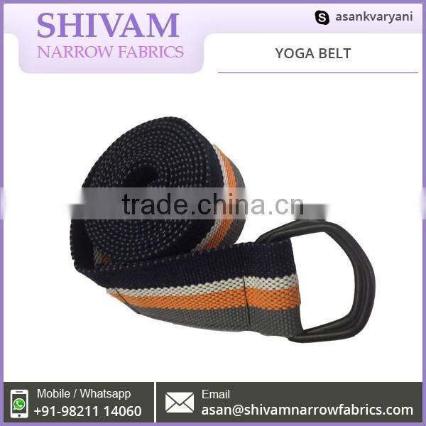 Durable High Quality Yoga Belt Will Help Ensure Correct Alignment