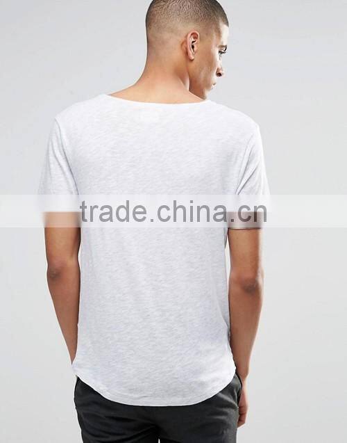 Men high quality chest pocket o-neck short sleeves t-shirt manufacturers