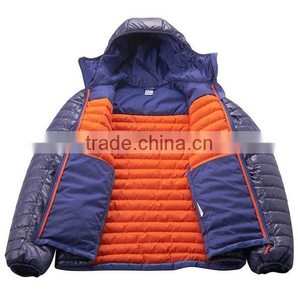 Customized Wholesale men winter thick down jacket