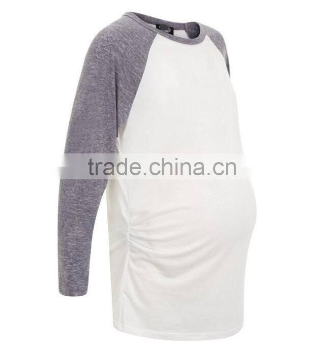 Maternity clothes pregnant women raglan sleeve t-shirt