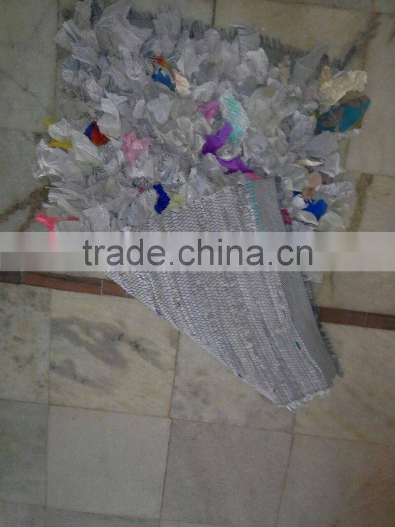 Handmade Recycled Chindi Shaggy Rugs