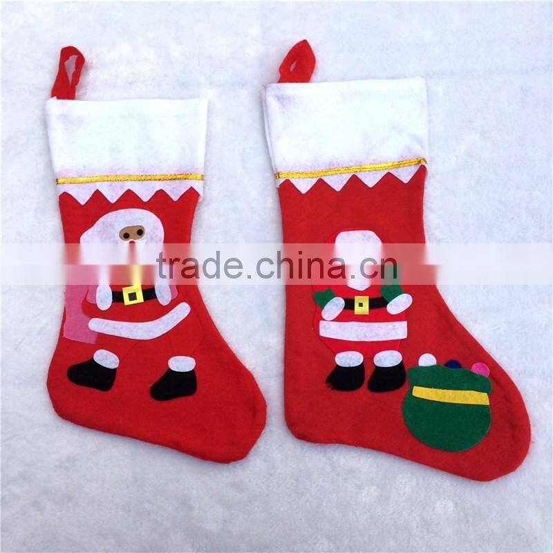 Christmas Tree Hanging Snowman Stocking for Home Decoration