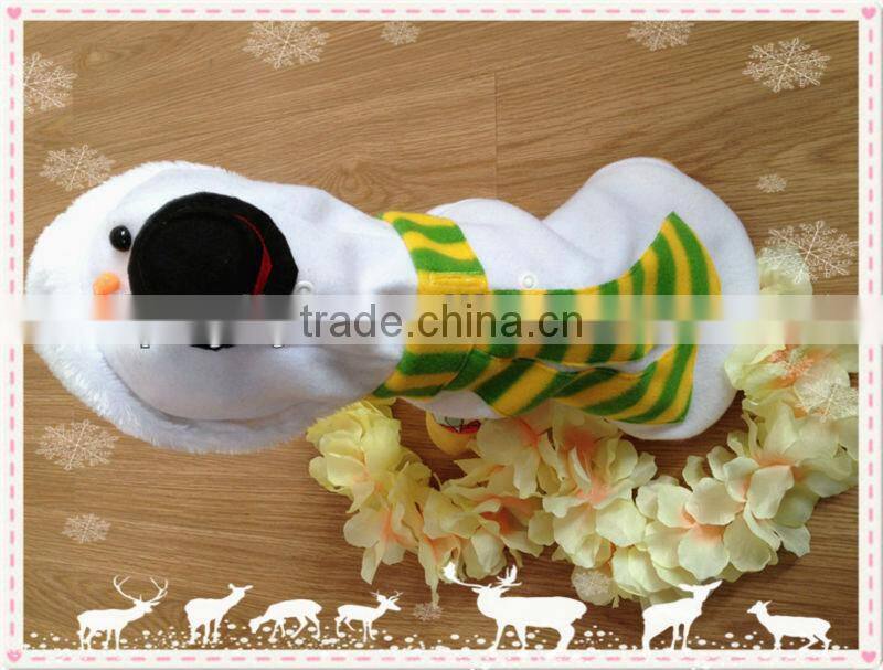 Factory R & D snowman pet clothes for dogs