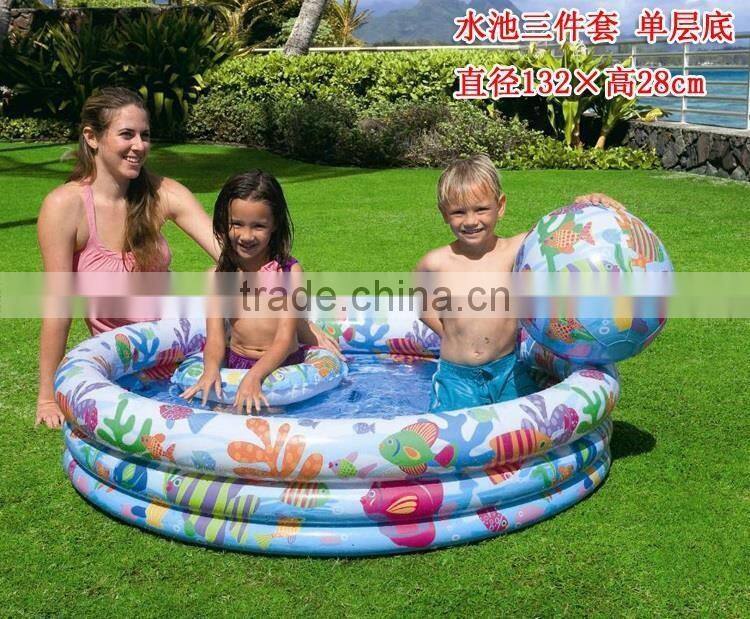 INTEX inflatable aquarium baby pools combination