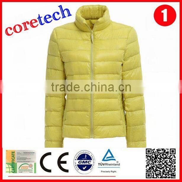 fashion customized red outdoor down jacket factory