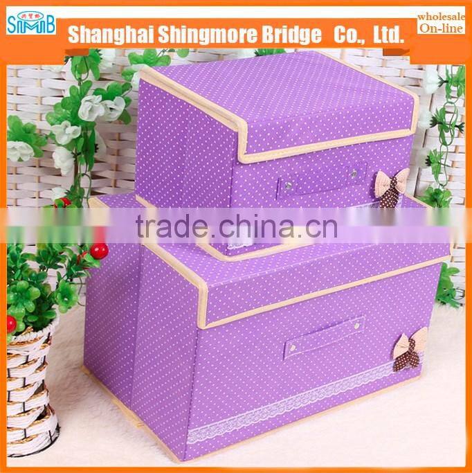2017 alibaba china supplier hot sales good quality non-woven fabric storage container box
