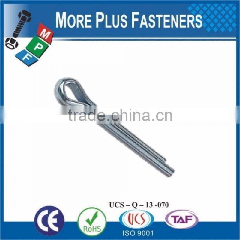Made In Taiwan Inch Split Cotter Stainless Steel Cotter Pin Split Cotter Pin