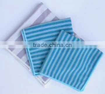 colour stripe microfiber towel stripe cleaning cloth colored saxophones hand towel