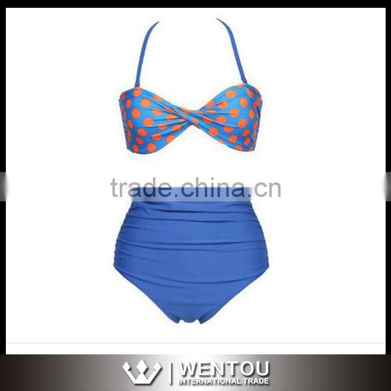 2016 Wholesale New Design High Waist Bikini