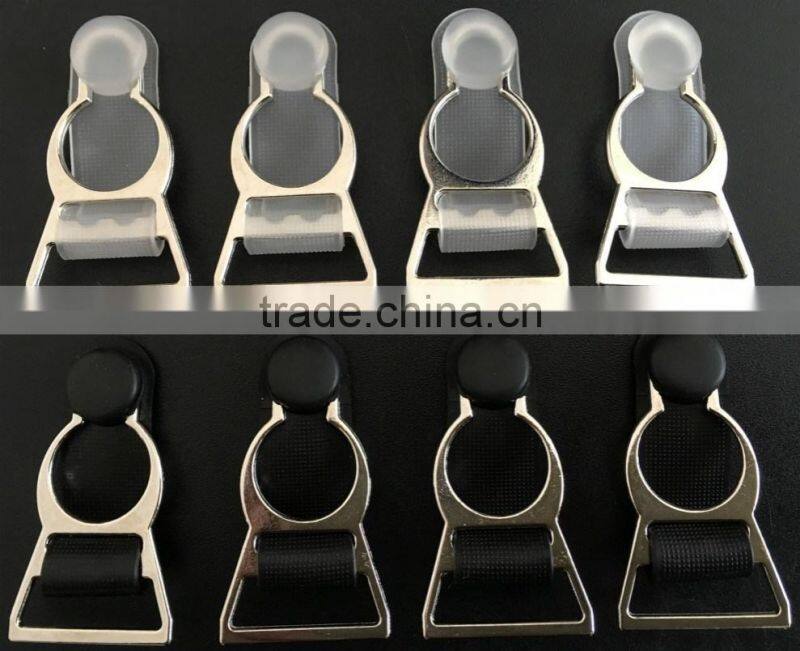 20mm 2017 Dubaa Trading Inc Sexy Lingeries Accessories Silver Garter Metal Suspender Clip NEW Style