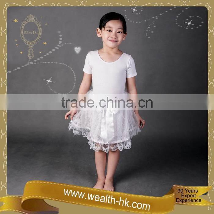 Lovely White Lace Ballerina Tutu Skirt Party Dress