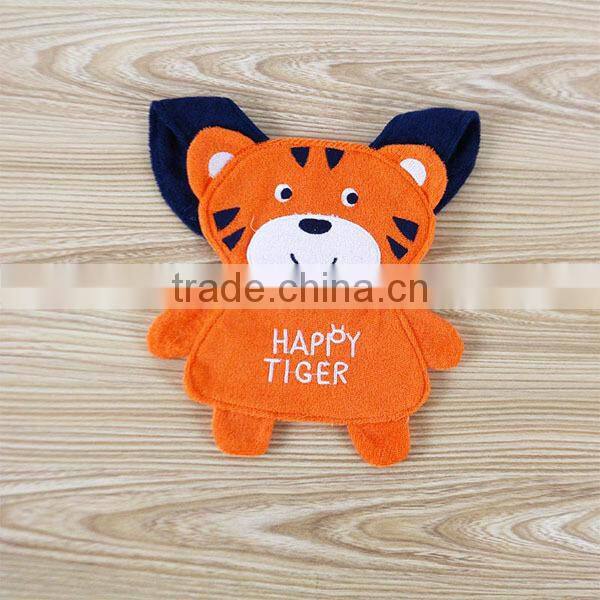 Happy Pink Cat Baby Cotton Bandana Bibs