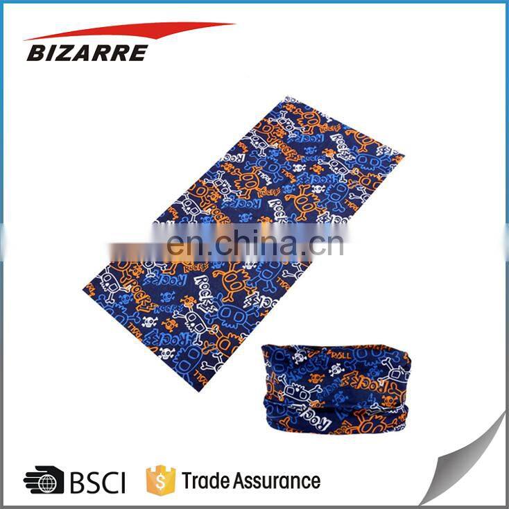 Latest custom printed high elastic bandanas scarf manufacturer