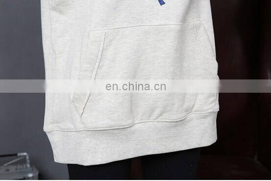 Cheap Women's Fleece sweatershirt Kangaroo pocket long sleeves fleece jacket Sweatershirt Terry hoodie with rubber print
