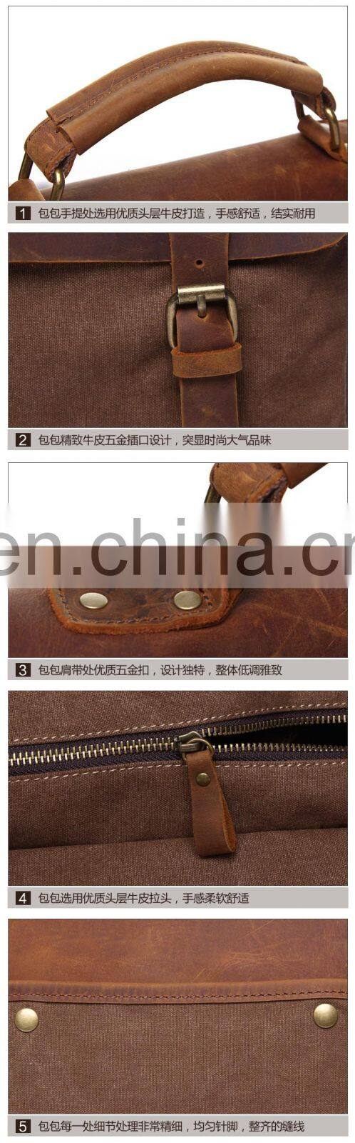 JL Bag170011 2017 Canvas Bag Leisure/Work Bag Man bag Single Shoulder Bag