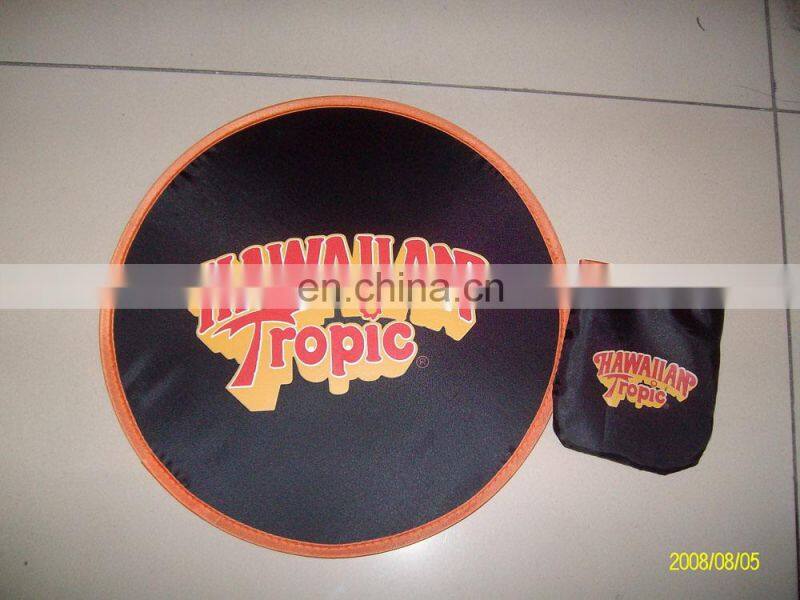 High Quality 190t Nylon Eco Friendly Foldable Frisbee