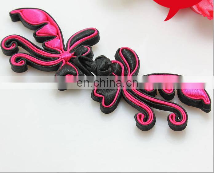 2016 custom high quality different color Chinese knot cheongsam button